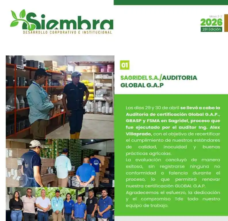 Boletín Mayo 2/2 - 2026 LAPAVIC S.A.
